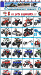 Mobile Screenshot of eco-importateur-magasin-quad-scooter-motocross.com